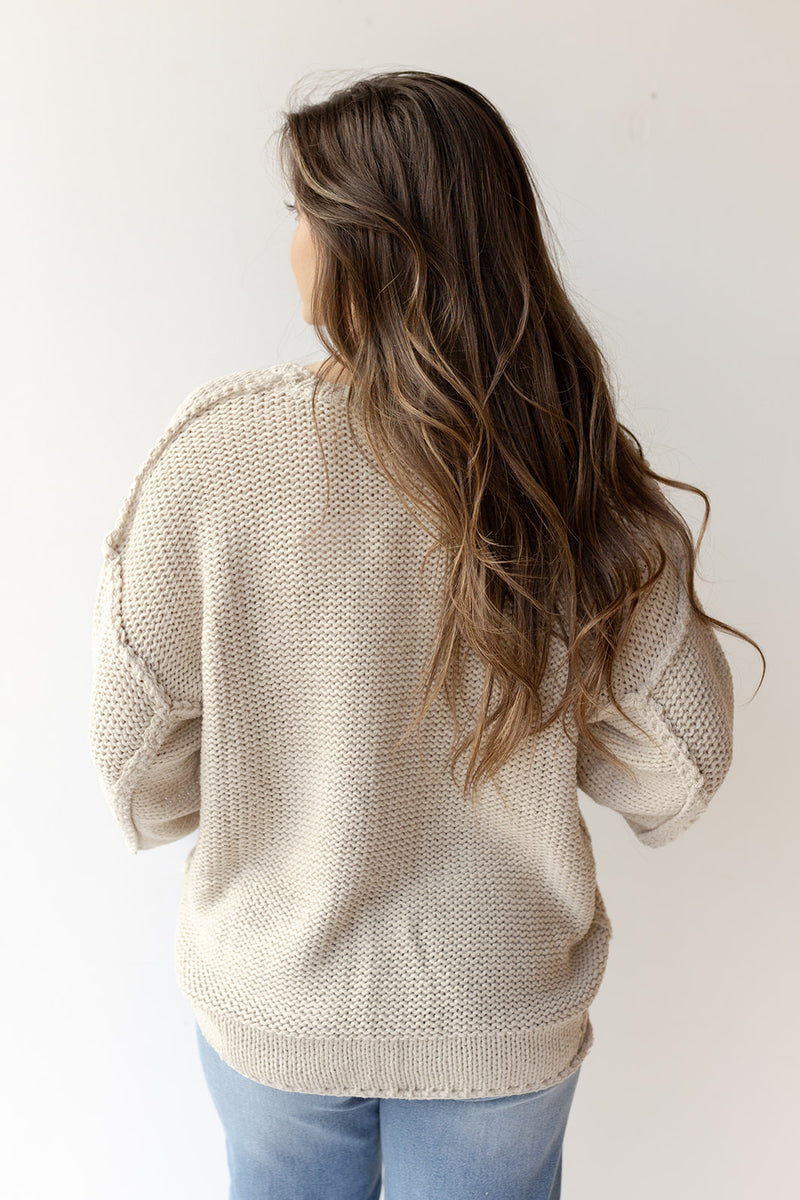 mode, denver dolman sleeve knit sweater