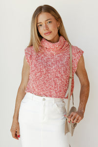 mode, tricia turtleneck sweater tank