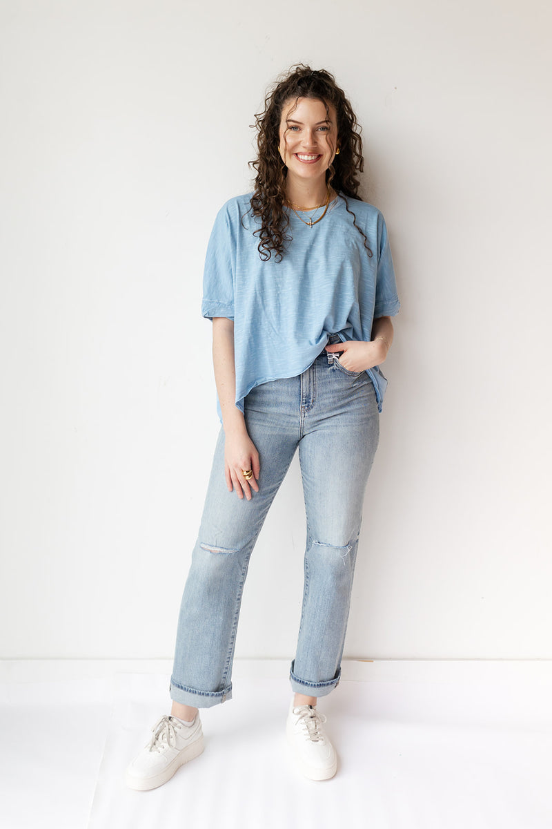 mode, washed t-shirt