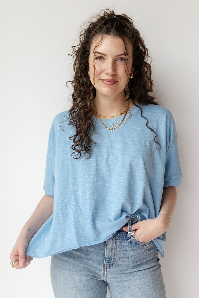 mode, washed t-shirt