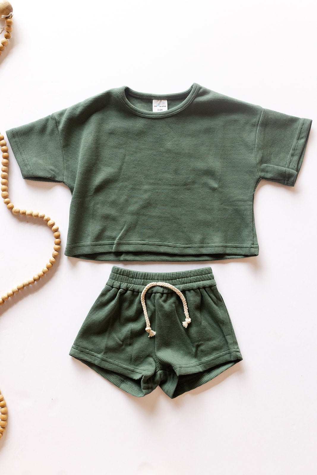 mode, forest waffle slouchy set