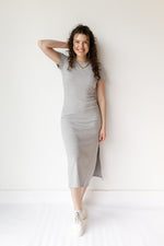 mode, kendal jersey midi dress