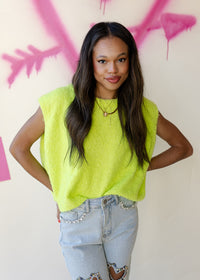 mode, sadie sweater top