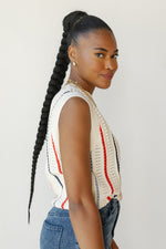 mode, olivia oversized sweater vest
