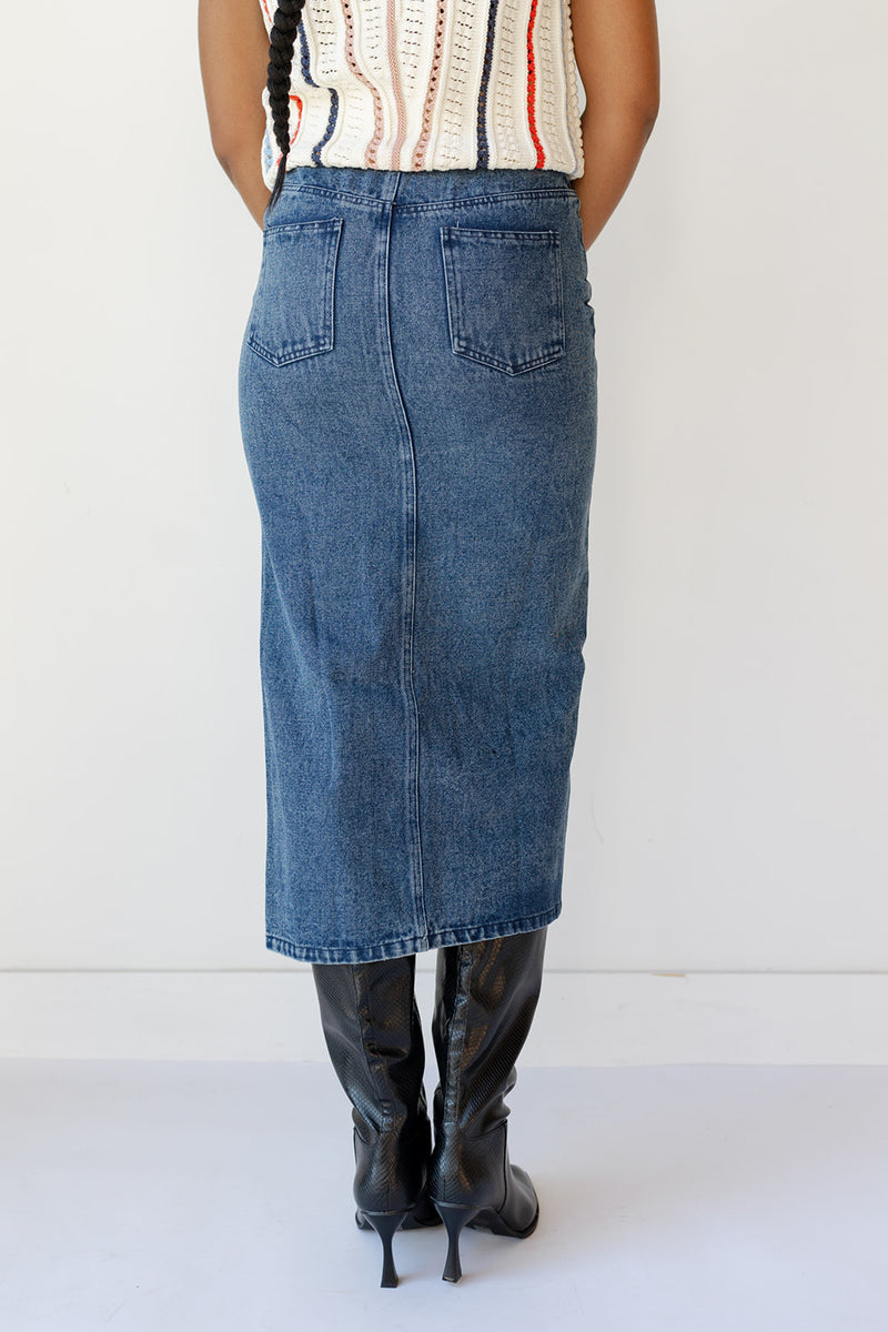 mode, countdown midi skirt
