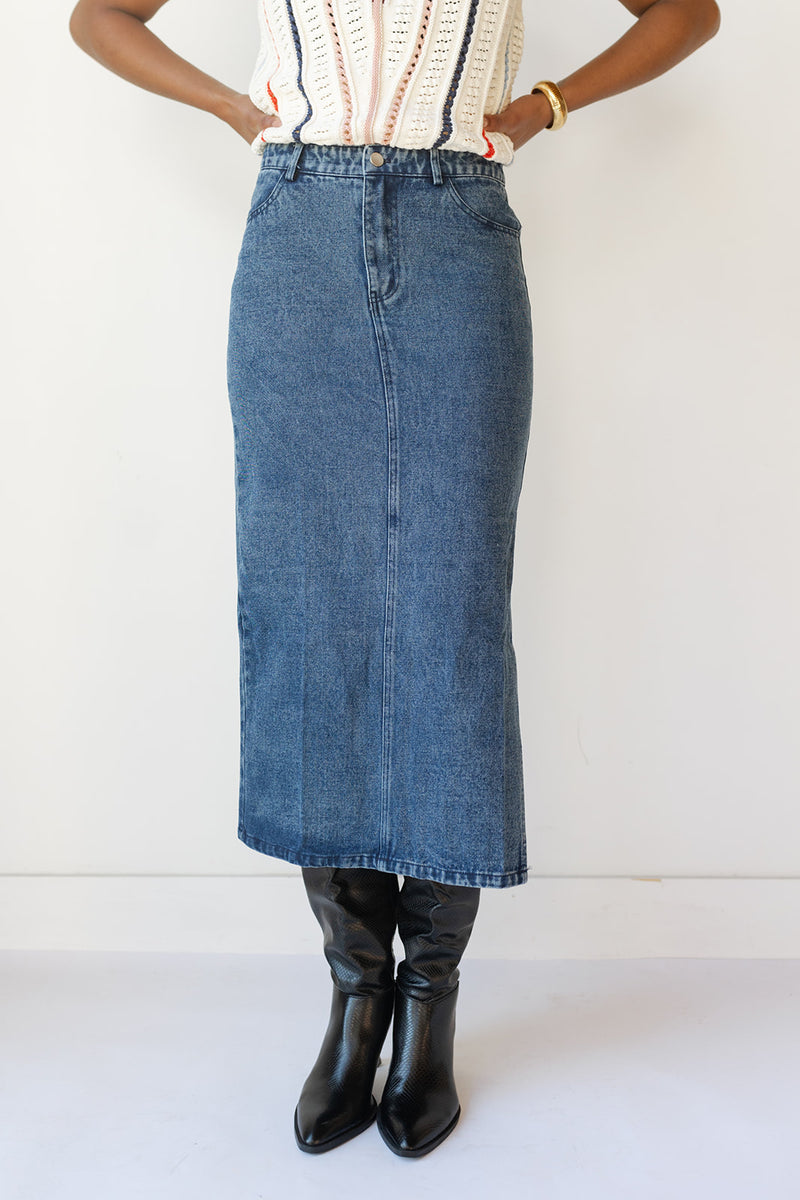 mode, countdown midi skirt
