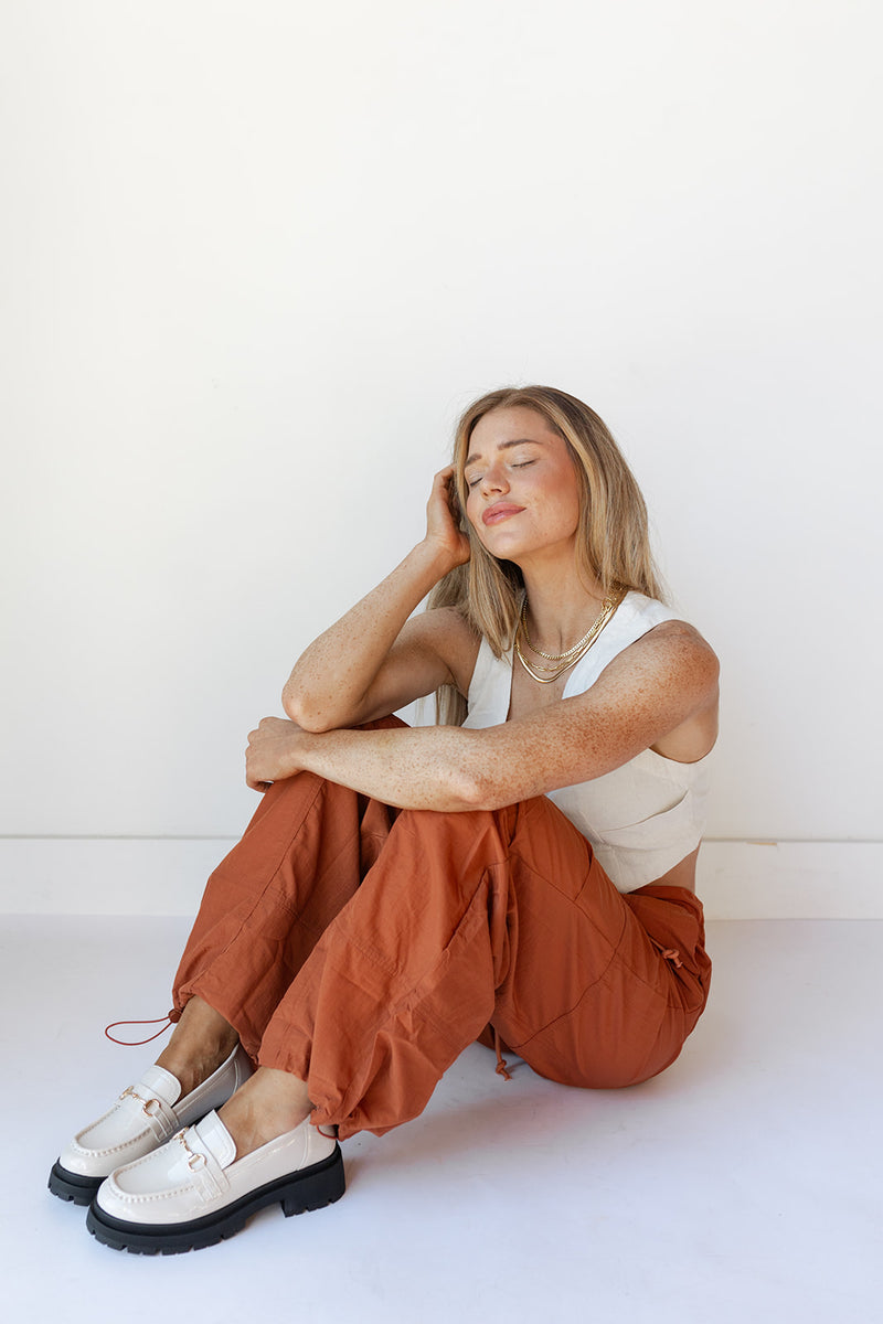 mode, work to play cargo pants
