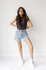mode, wyatt ruched side tank