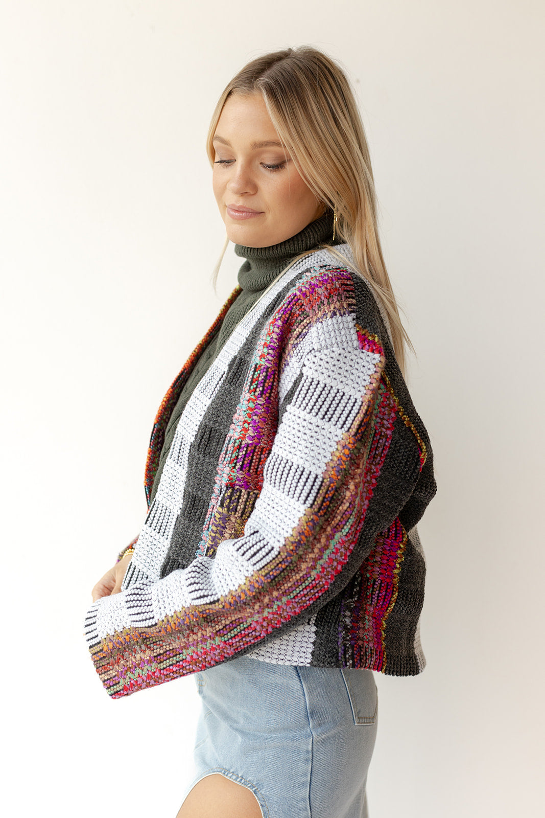 mode, novah knit jacket