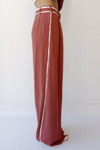 mode, bexley belted trousers