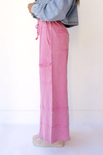 mode, delilah terry knit pants