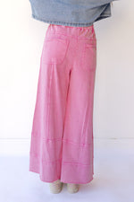 mode, delilah terry knit pants