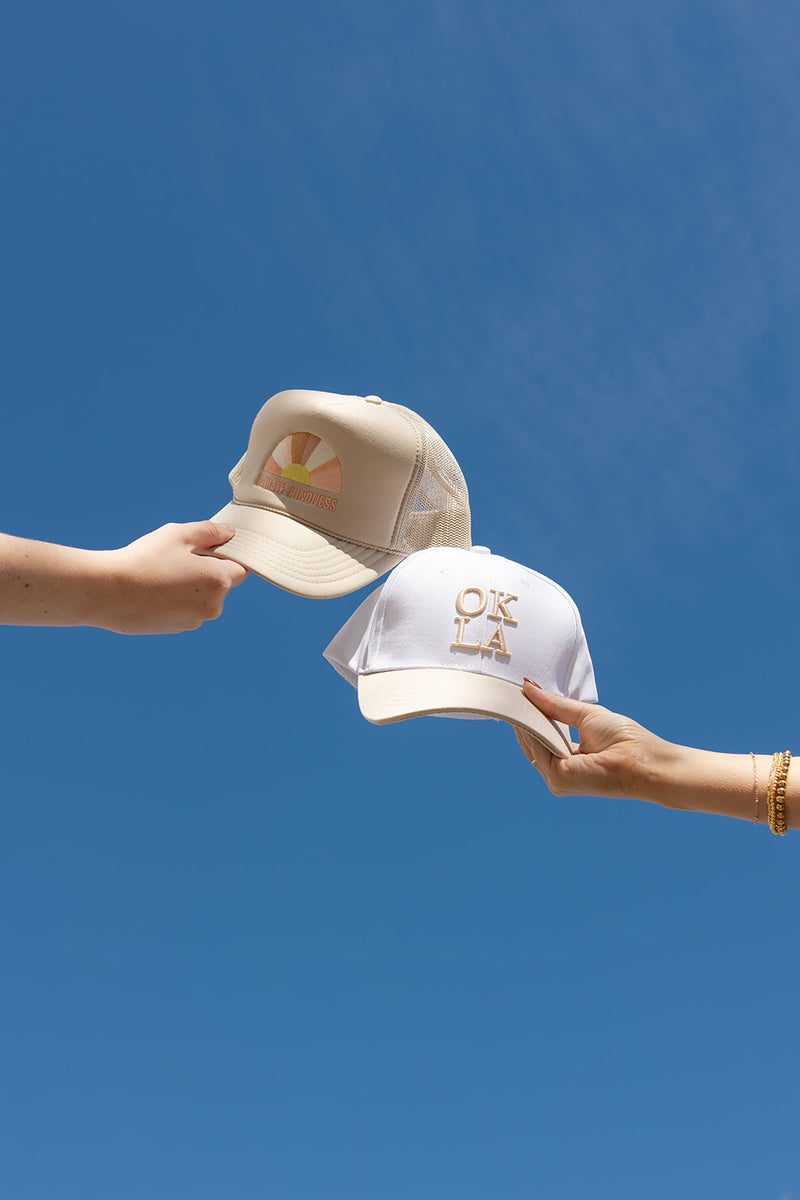 mode, radiate kindness hat