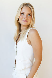 mode, jennie denim vest