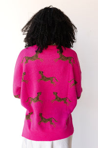 mode, celia cheetah sweater