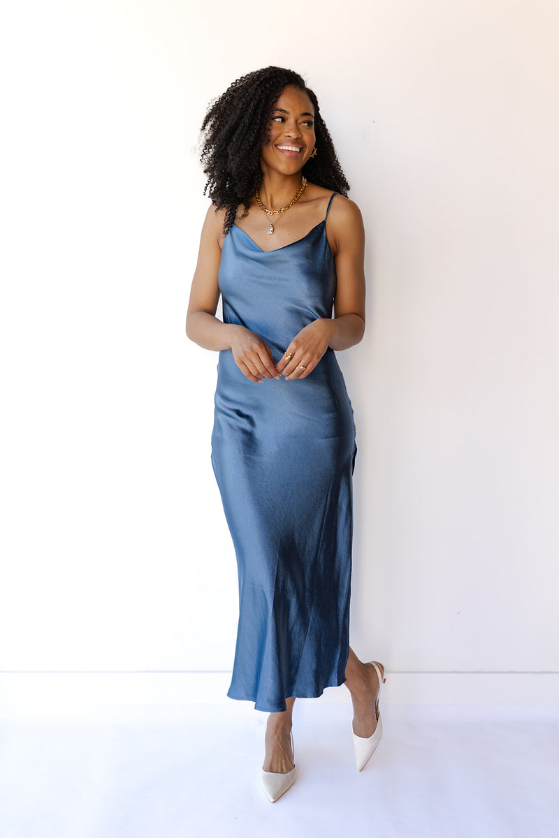 mode, silky mermaid  dress