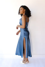 mode, silky mermaid  dress