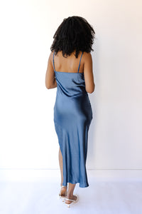 mode, silky mermaid  dress