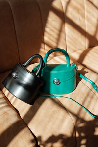 mode, zennia purse, black
