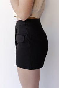 mode, joanna wrap front skort