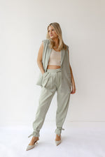 mode, strong ties ankle pant