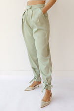 mode, strong ties ankle pant