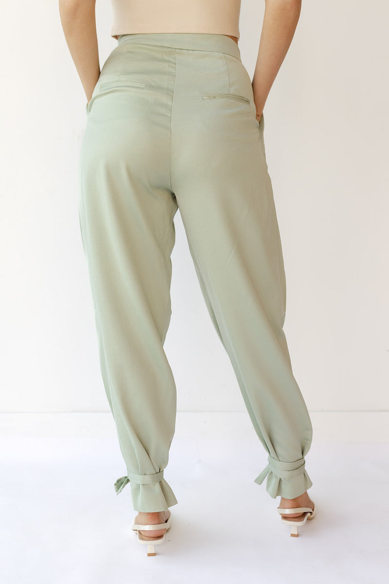 mode, strong ties ankle pant