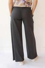mode, wide leg sweat pants