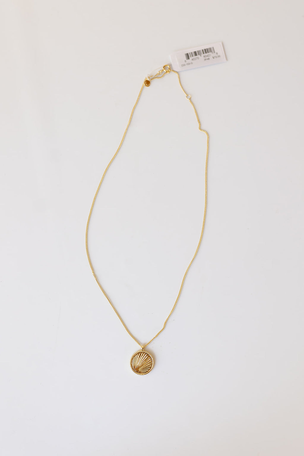 mode, sunny pendant necklace