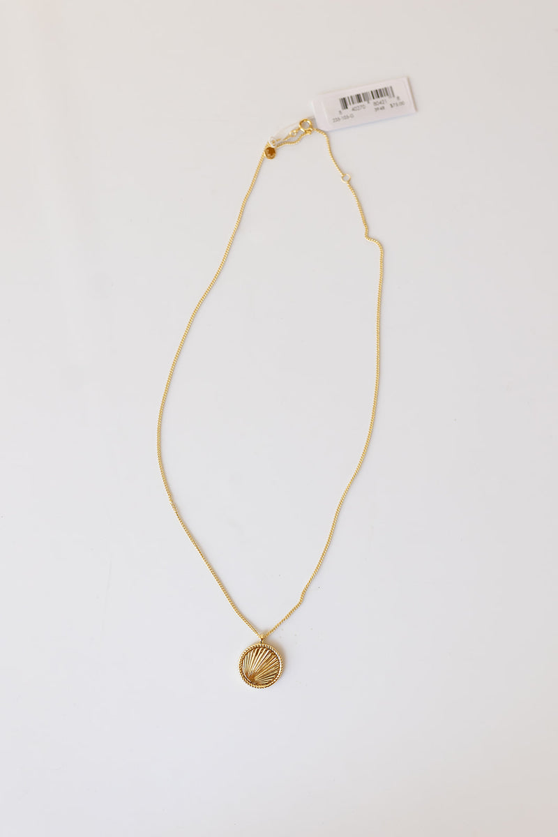 mode, sunny pendant necklace