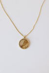 mode, sunny pendant necklace