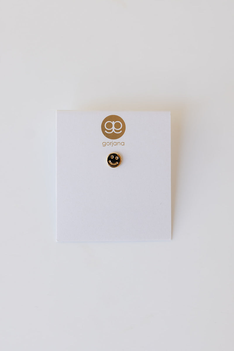 mode, happy charm stud