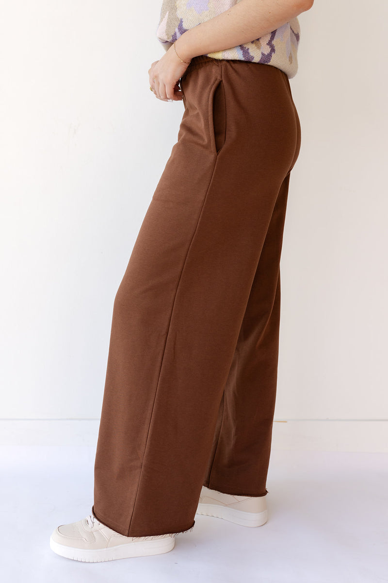 mode, wide leg sweat pants