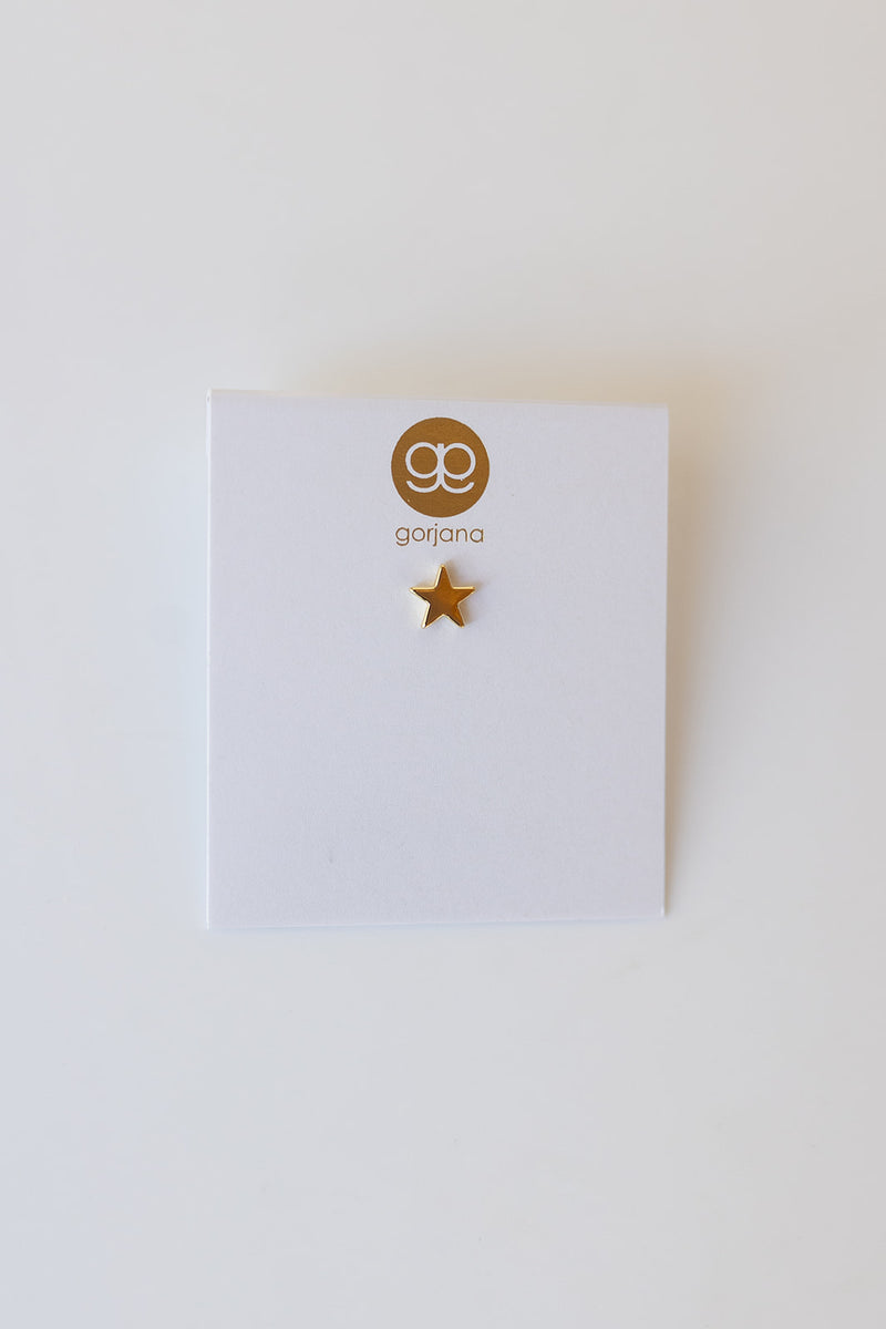 mode, star charm stud