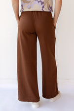 mode, wide leg sweat pants