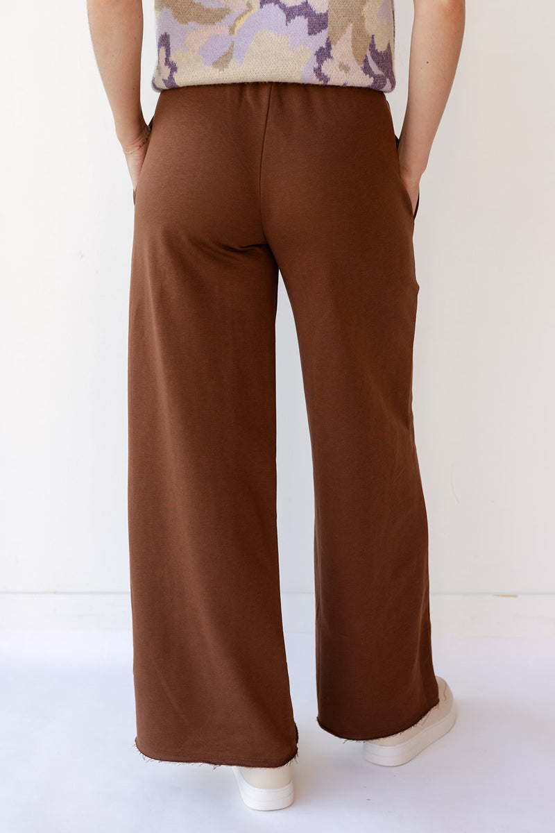 mode, wide leg sweat pants