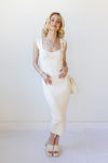 mode, eleanor midi dress
