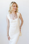 mode, eleanor midi dress