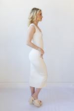 mode, eleanor midi dress