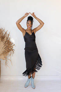 mode, adeline fringe dress