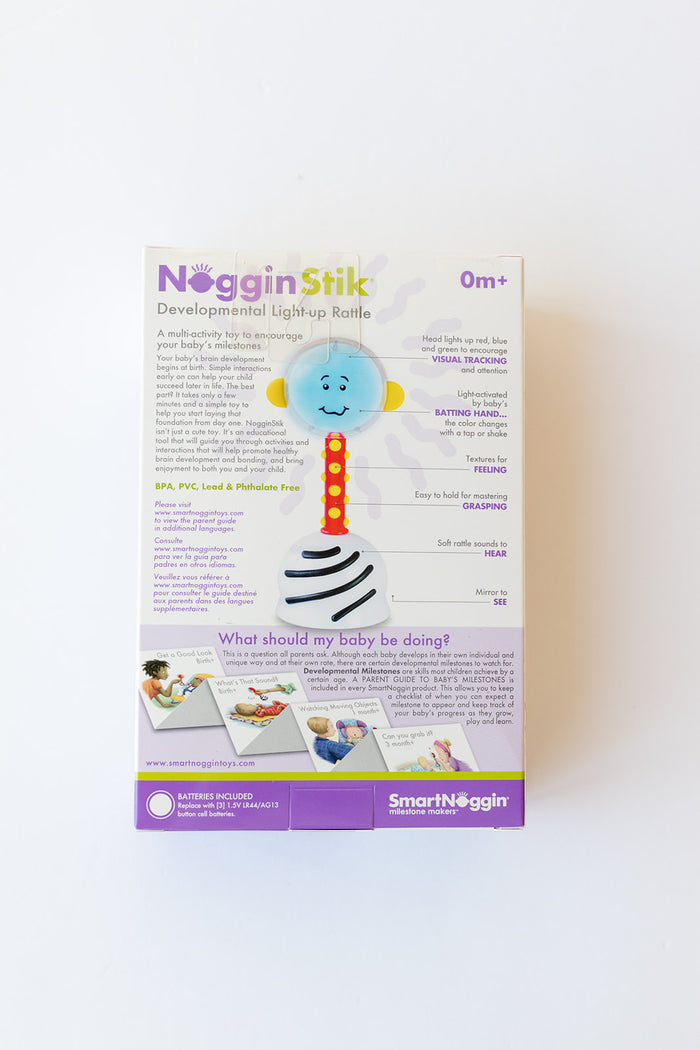 mode, developmental light up rattle
