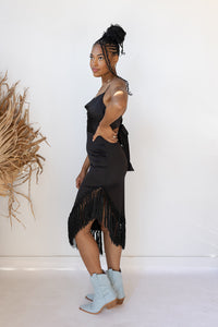 mode, adeline fringe dress