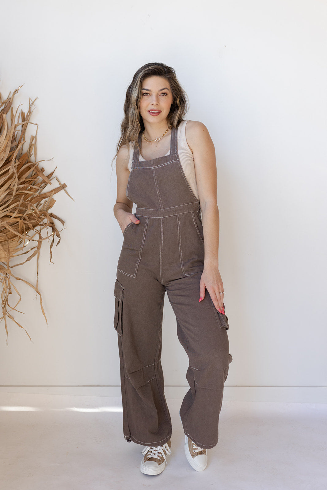mode, connor cargo overalls