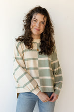 mode, combo striped sweater
