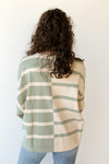 combo striped sweater