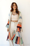 mode, berkley ruffle cardigan