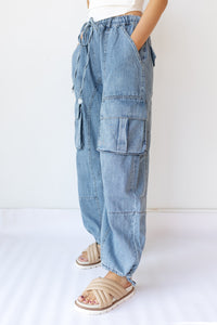 mode, ada denim cargo pant
