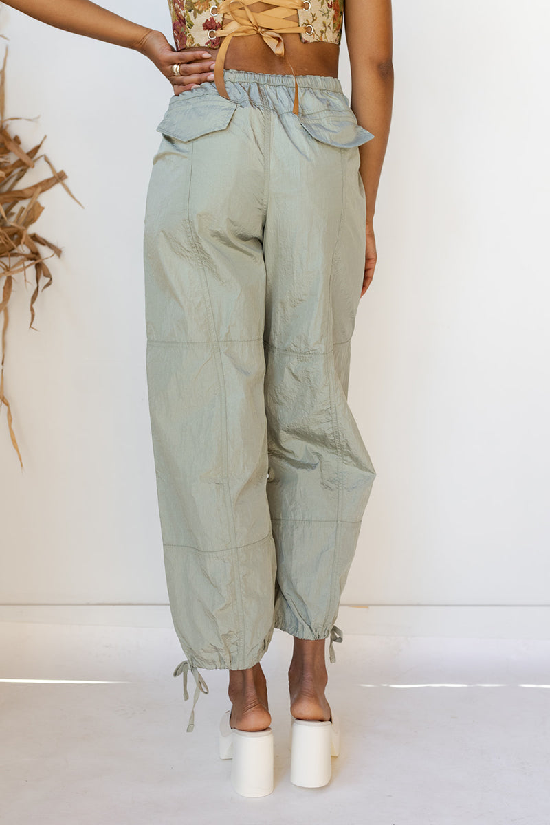 nylon cargo pants