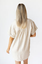 mode, bali t-shirt mini dress