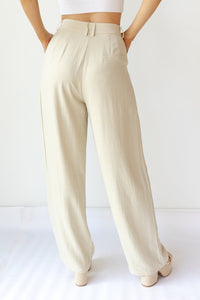 mode, winnie wide leg linen trouser